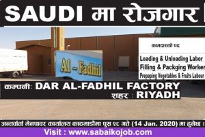 Read more about the article Job at Saudi | Dar Al-Fadhil Factory, Riyadh