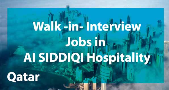 Jobs in AI SIDDIQI Hospitality