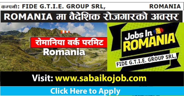 Work Visa for Romania