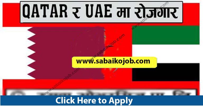 Foreign Employment Opportunity in Qatar & UAE, Different 4 Company Jobs