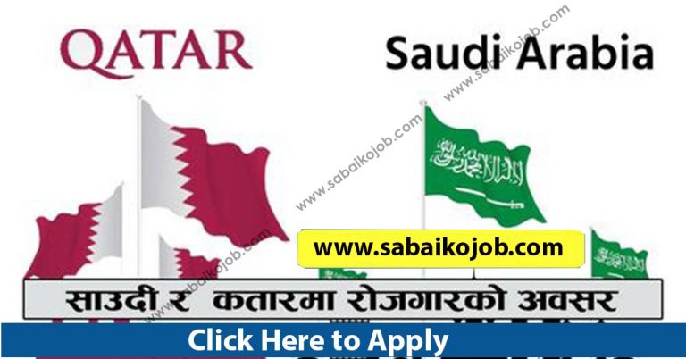 Looking For Career In Foreign Get Job In Qatar & Saudi Labour