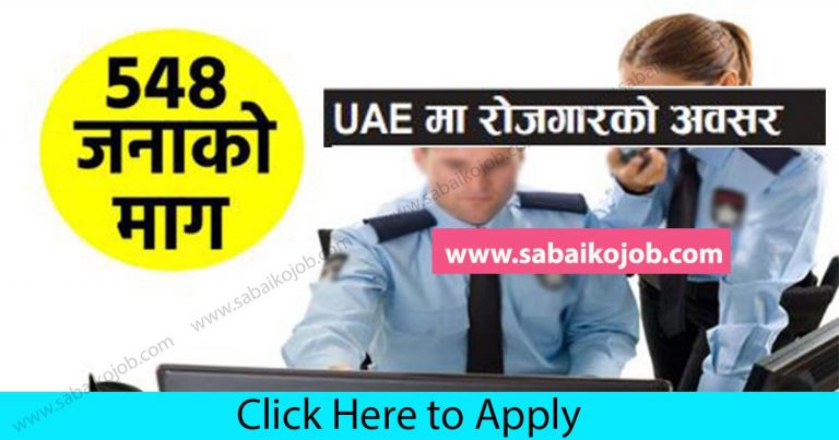 Looking For Career In Foreign Get Job In Uae, Demand of 548 people
