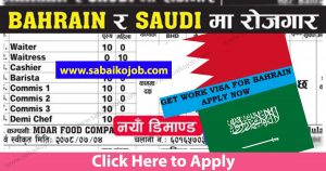 Read more about the article Jobs in Al ghalia wll, Bahrain and Mdar Food Company Ltd, Saudi Arabia