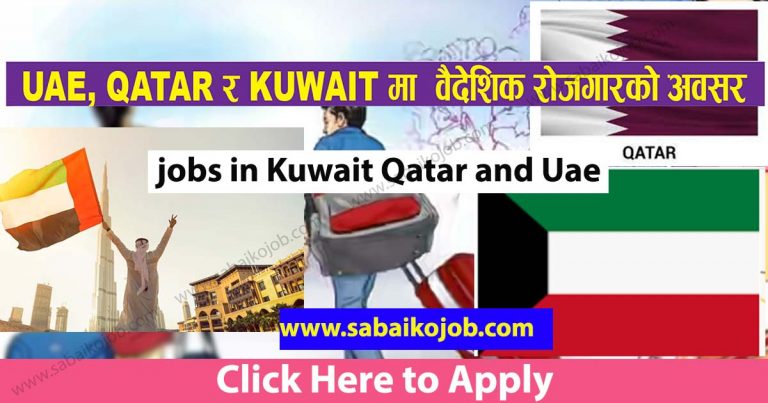 Recruiting for UAE QATAR and SAUDI ARABIA