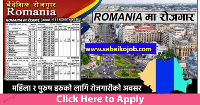 Employment opportunities for men and women in Romania, A European country