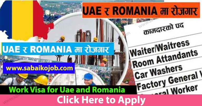 Vacancy Announcement For 480 Candidates To Work In Romania & Uae