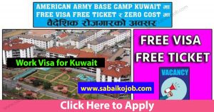 Read more about the article Free Visa/Free Ticket Get Jobs in Kuwait ZERO(Cost)