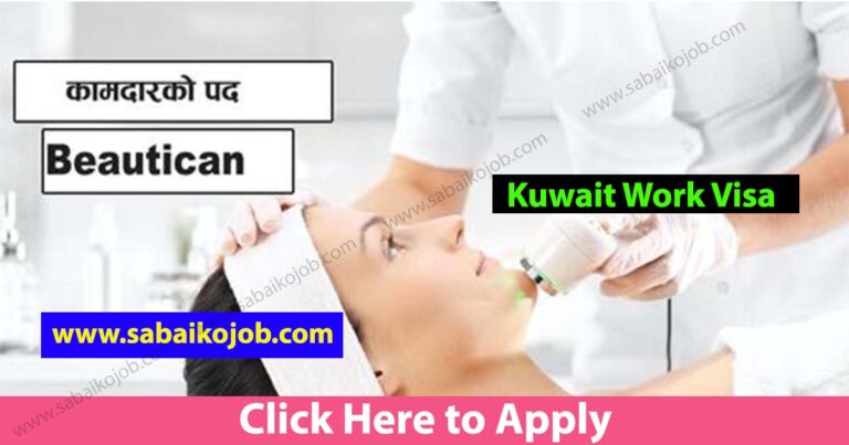 Golden opportunity of foreign employment for beauticians in Kuwait
