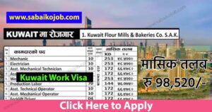 Read more about the article Demand for Nepali workers in various positions in two companies in Kuwait