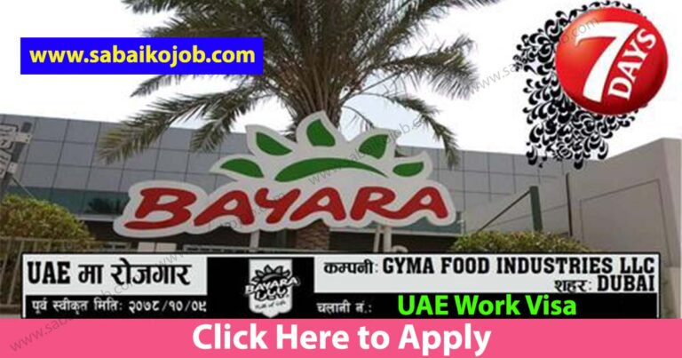 Work at GYMA FOOD INDUSTRIES LLC DUBAI