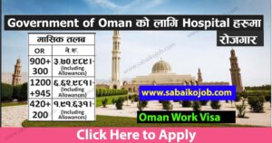Read more about the article Work in Oman | Salary 2145 Oman Riyal