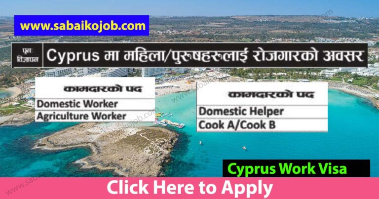 Cook | Agriculture Worker | Domestic Worker